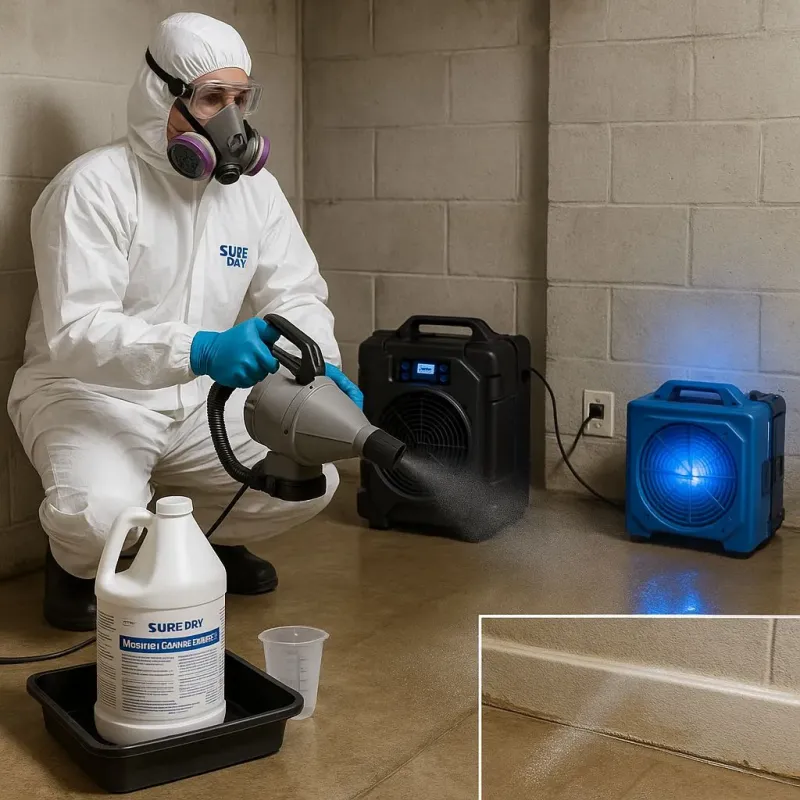 Sanitization and Odor Removal process in Kingwood, WV