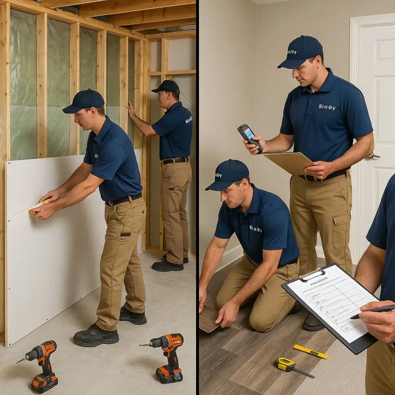 Repairs and Reconstruction process in Kingwood, WV